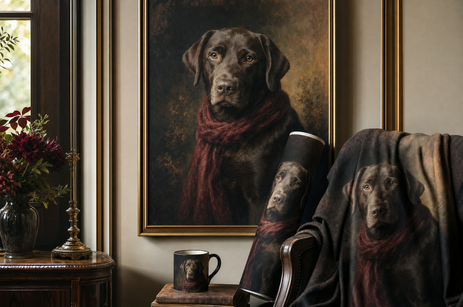 Canvas, poster, blanket and mug prints